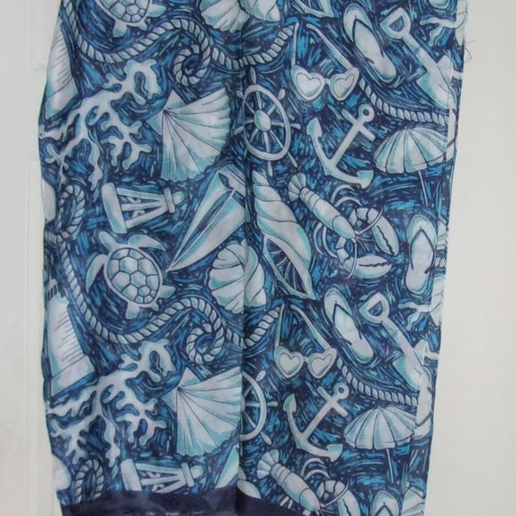 Vera Bradley Soft Fringe Long Shore Enough 26 X 72 New with Tags - Picture 2 of 10